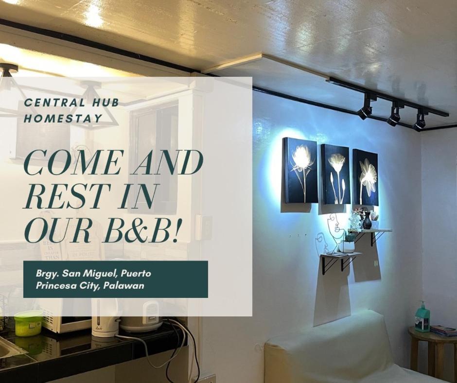 Central Hub Homestay Puerto Princesa Eksteriør bilde